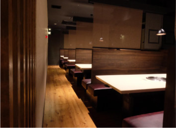 ニクゼン大名店店内